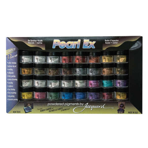 Picture of Jacquard Pearl Ex Pigment Set 32 Colours