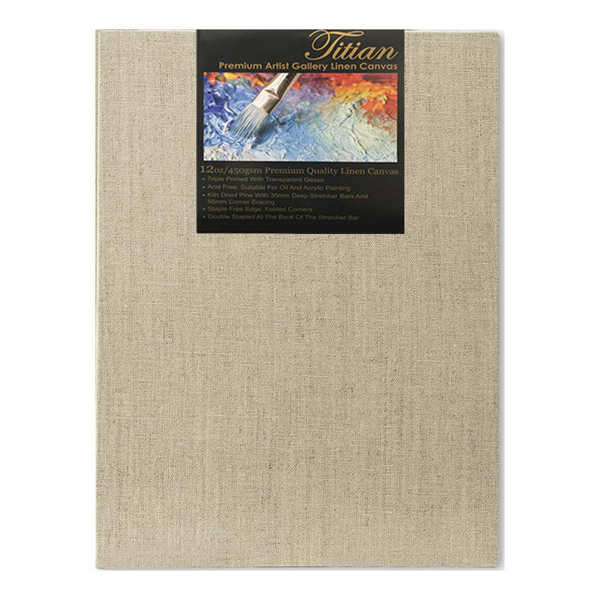 Picture of Titian Transparent Primed Linen 101X101cm