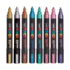 Picture of Uni POSCA Marker Pen PC-5M Metallic Set 8pk