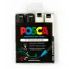 Picture of Uni Posca Pen PC-8K 4pk Black & White Set