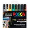 Picture of Uni Posca Paint Pen PC-5M 8 Earth Set