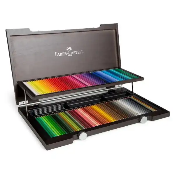 Picture of Faber Castell Polychromos- 120 Wooden Box